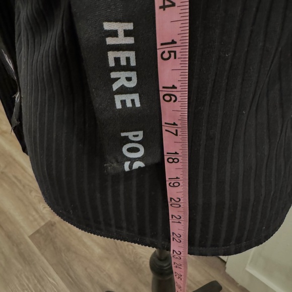 Zara long sleeve Top “positive Massage Here” - Picture 2 of 10